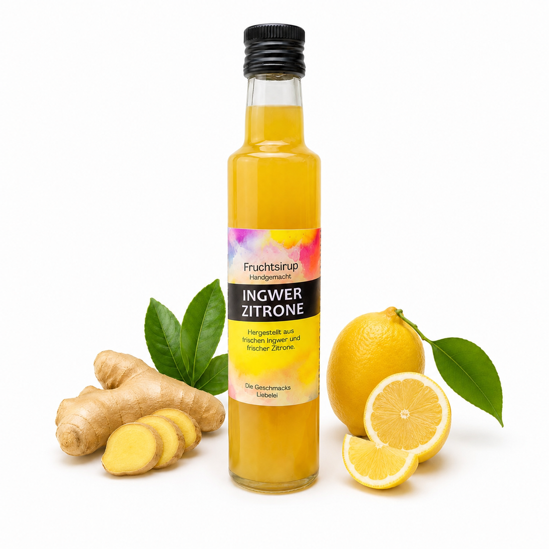 Ingwer Zitronen Sirup