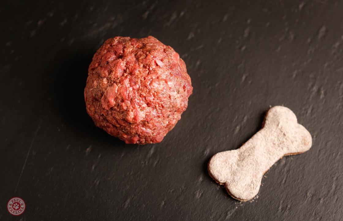 BARF-Menü Fannys Variation für Hunde, Sorte Ziege