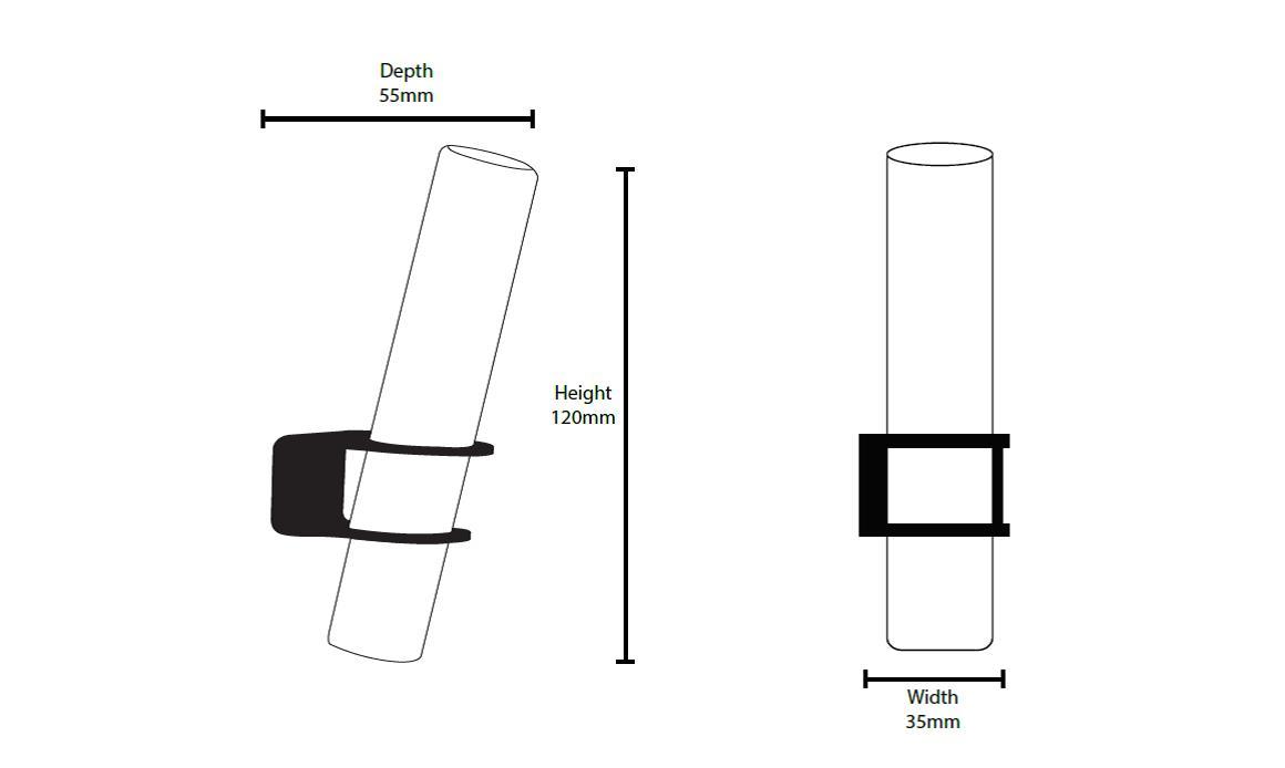Wandhaken TORCH 2er-Set