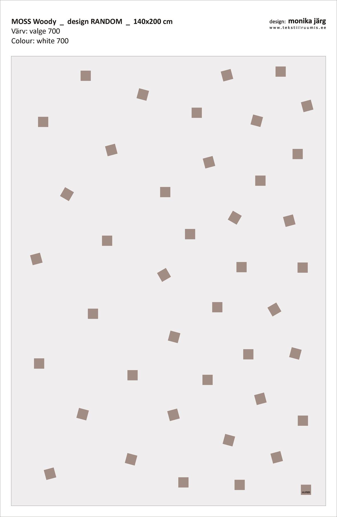 Wollteppich MOSS WOODY