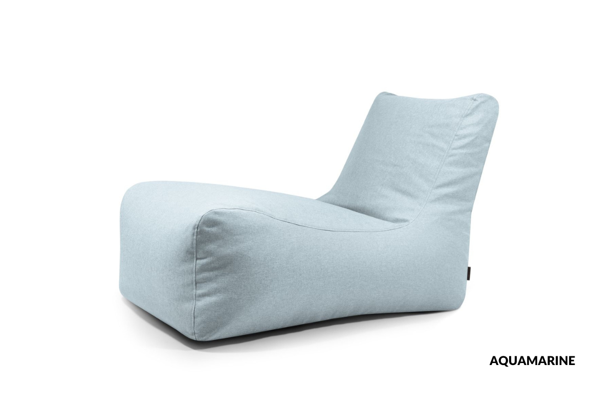 Outdoor-Sitzsack Lounge Riviera hellblau Pusku-Pusku