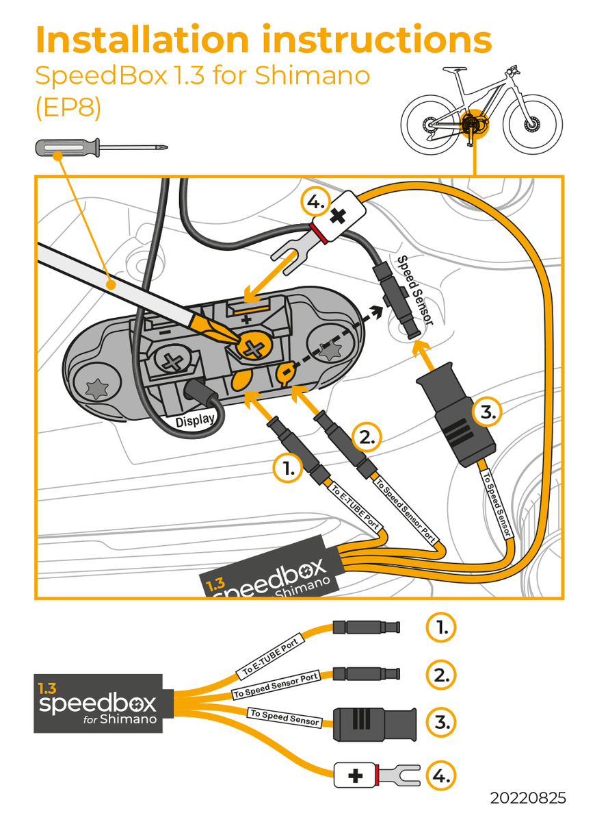 SpeedBox Tuning Chip 1.3 B.Tuning for Shimano EP8 E-Bikes – E-Bike ...