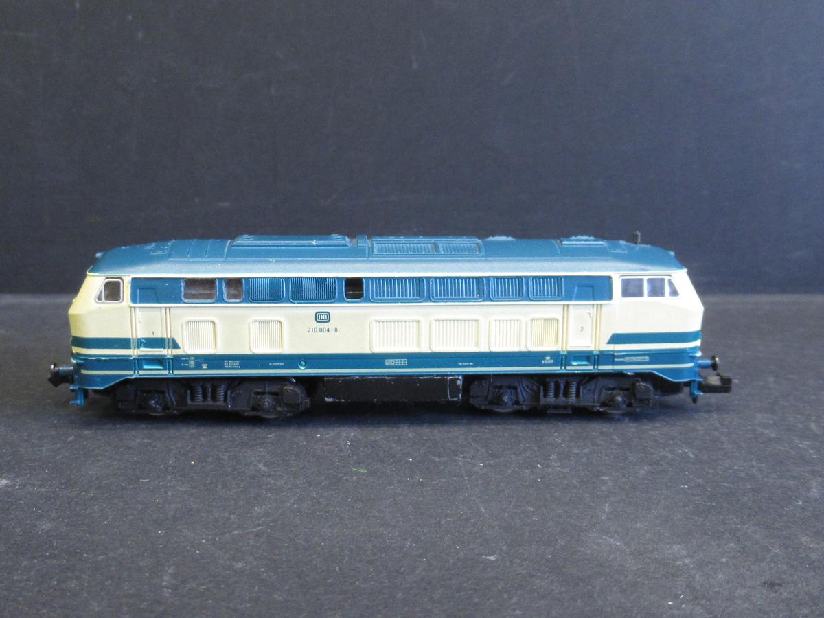 Fleischmann 7233 201 Diesellok V 217 007-4 DB ozeanblau für Spur N OVP ...