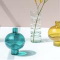 Urban Nature Culture Vase recyceltes Glas rund  sycamore