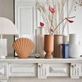 HK Living Vase matt white S