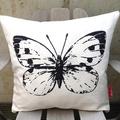 Lara Bim Baumwollkissen "Butterfly"