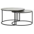 Litalca Couchtisch Set "Lirengo" - silber