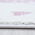 Kids Teppich 120 x 170 cm pink