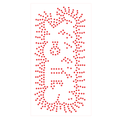 Stickomanin Stickdatei + QR Code+ Plottdatei 
