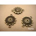5Stk. Verbinder Flower 29mm x 22mm