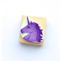 handgeschnitzter Stempel  Einhorn Unicorn 
