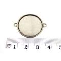 10 Stk. Cabochon Verbinder 25mm