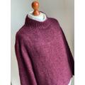 Helene Stehkragen Sweater - Strickanleitung