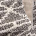 Pulpy Teppich 100 x 300 cm grau