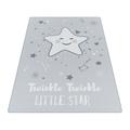 Play Teppich 140 x 200 cm grau