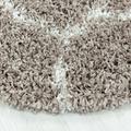 Salsa Hochflorteppich 140 x 200 cm beige