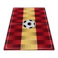 Play Teppich 140 x 200 cm rot gelb