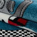 Kids Teppich 80 x 150 cm blau