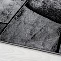 Parma Teppich 200 x 290 cm schwarz