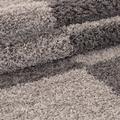 Gala Hochflorteppich 200 x 290 cm taupe
