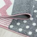 Kids Teppich 80 x 150 cm pink