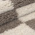 Gala Hochflorteppich 120 x 170 cm beige