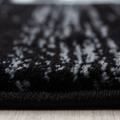 Miami Teppich 200 x 290 cm schwarz weiß