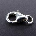 8 Stück 925 Silber Lobster Karabiner Clasps Karabinerhaken Verschluss 8mm Ring offen