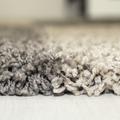 Gala Hochflorteppich 80 x 250 cm taupe
