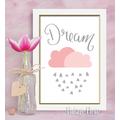 Kinderzimmer Wandbild A4 / A3, Dream 