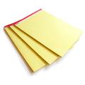 Großes Yellow Pad mit Klebebindung / Large legal pad 1 Set à 3 Blöcke / 1 pack of 3