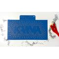 3d- Strass- Schablone Karma + Stickdatei 