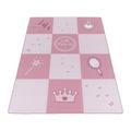 Play Teppich 80 x 120 cm pink
