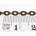 12 Stk. bronzefarbene Gliederketten 76cm
