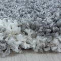 Salsa Hochflorteppich 160 x 160 cm grau