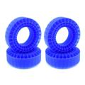 1.9 Silikon Crawler Einlage blau / hart (4) H-SPEED (108x42mm, ID 54mm, 85g)