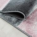 Hawaii 200 x 290 cm schwarz grau pink