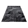 Parma Teppich 120 x 170 cm schwarz