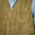 New Outdoor Vest | Horizontal Kindermann Corduroy