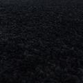 Sydney Hochflorteppich 80 x 250 cm schwarz