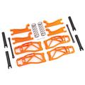 Traxxas 8995R QUERLENKER-SET WIDEMAXX ROT QUERLENKER, SPURSTANGEN +FEDER H TRAXXAS