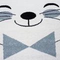 Kids Teppich 160 x 160 cm blau