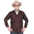 Fatigue Shirt | Cotton Sateen Chocolate