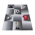 Play Teppich 140 x 200 cm grau