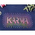 Bügelbild „Karma“ + Stickdatei 