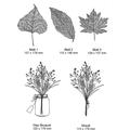 Herbstzauber Stickdatei