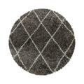 Alvor Hochflorteppich 200 x 290 cm taupe