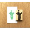 handgeschnitzter Stempel "Kaktus" N1 