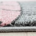 Kids Teppich 120 x 170 cm pink