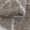 Salsa Hochflorteppich 140 x 200 cm beige